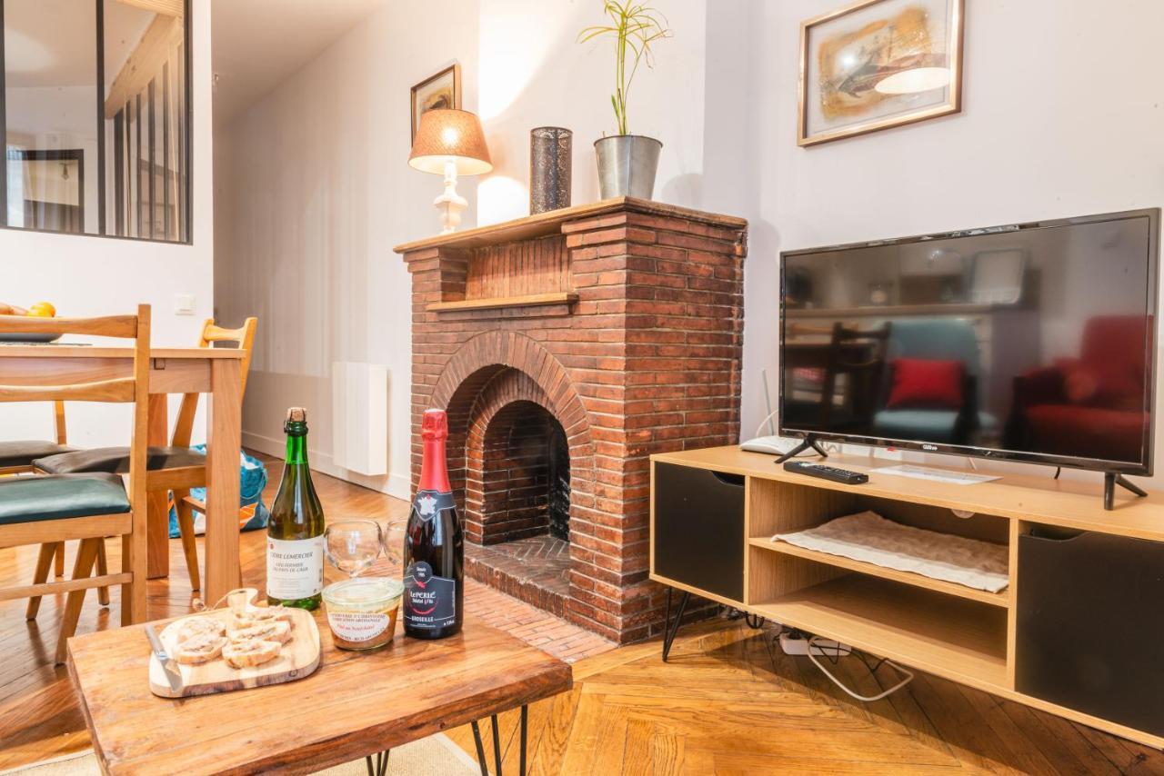 L'Etablissement Toimoinou, Hyper-Centre, Vue Marche, Proche Mer 150M, Lits Faits A Votre Arrivee, Serviettes De Toilette, Menage, Inclu, Netflix, Accueil En Personne Dieppe Luaran gambar